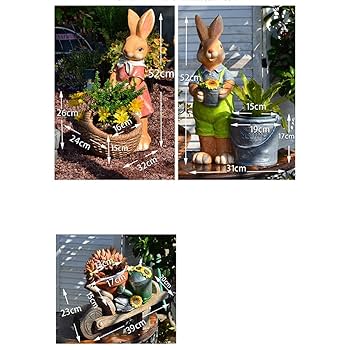 Amazon.co.jp: プランター 植木鉢 ガーデニング 置物 玄関 庭